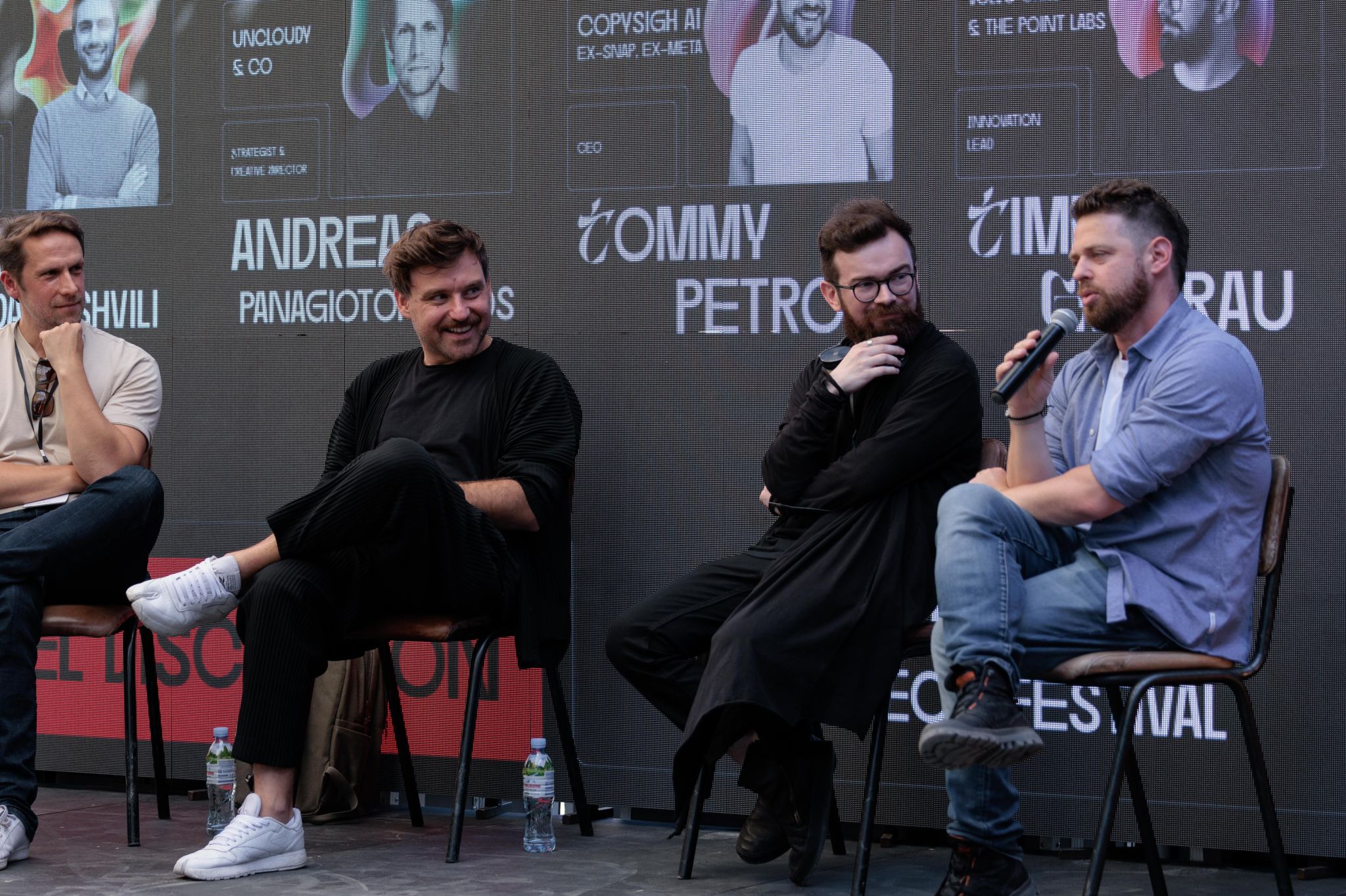 Ziv Meiri on panel discussion